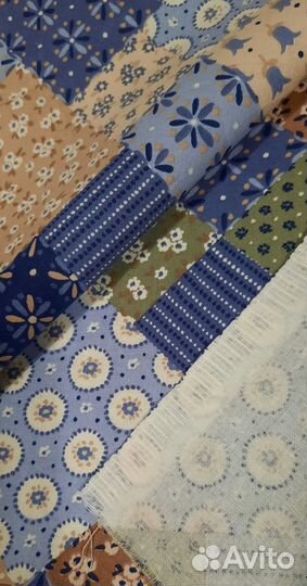 Отрезы тканей хлопок 100%