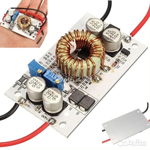 DC-DC преобразователь повышающий 10A