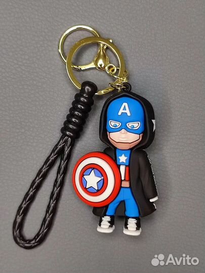 Брелки Капитан Америка и Железный Человек
