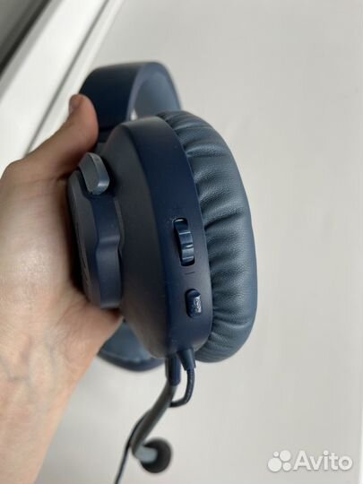 Накладные наушники JBL quantum 100 с микрофоном