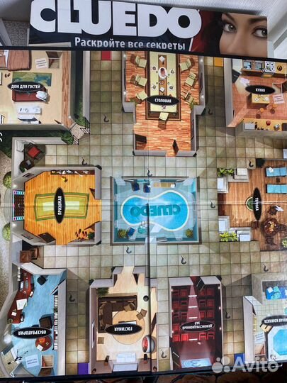 Настольная игра Cluedo детектив