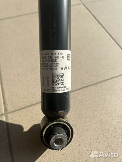 Аммортизаторы задние Ауди, фольксваген, шкода