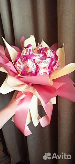 Съедобный букет из конфет