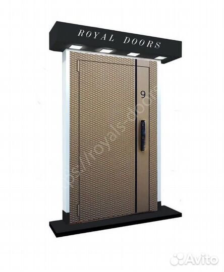 Современная входная дверь с электро замком