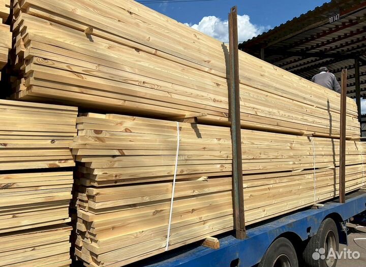 Брус обрезной 100х150х6000мм от производителя