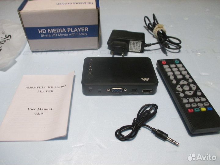 Мини Full HD мультимедийный плеер 1080P