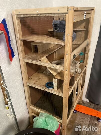 Вольер для крыс, морских свинок, кроликов и других