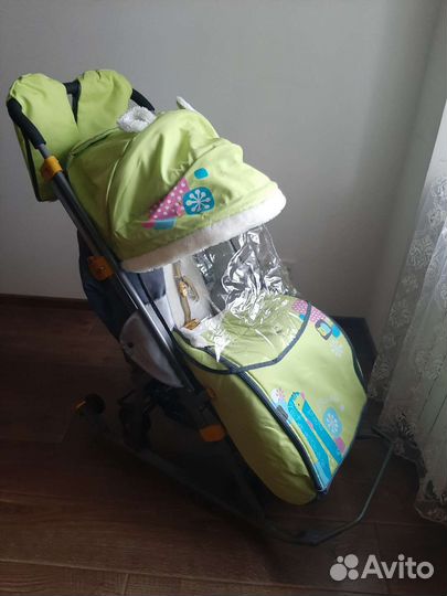 Коляска санки ника