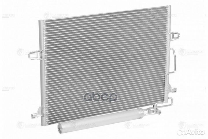 Радиатор MB W211 02- кондиционера (c ресивером)