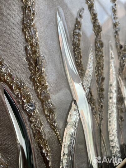 Интерьерная картина 30х40см в зеркальной технике