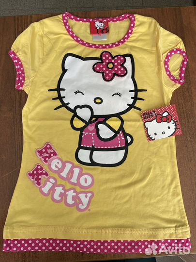 Футболка hello kitty оригинал новая