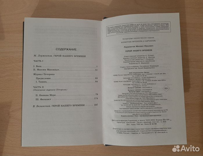 Книги для подростков (школьная программа)