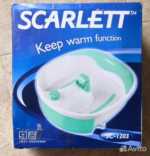 Массажер для ног Scarlett