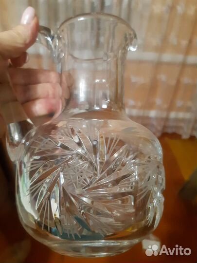 Хрустальный кувшин СССР