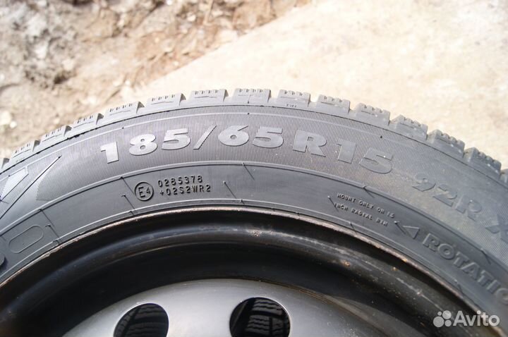 Зимние колеса Nordman RS2 185/65 R14 диски Киа Рио