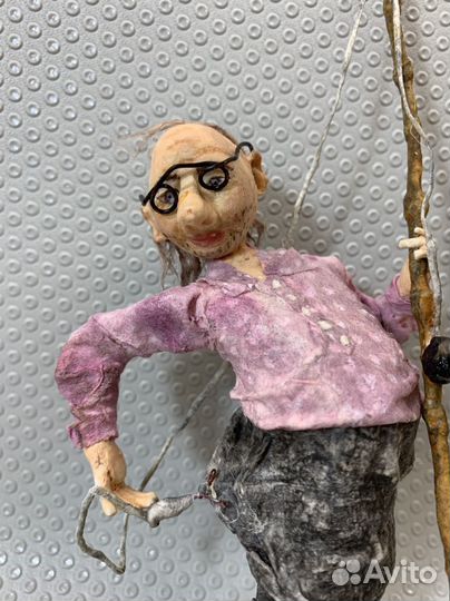 Ватные елочные игрушки