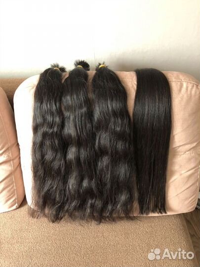 Волосы для наращивания 70 см славянка