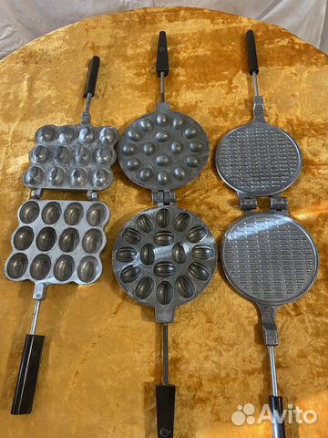 Орешница СССР вафельница форма для выпечки