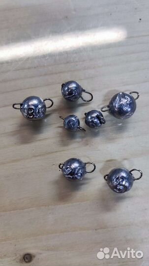 Микрочебурашка разборна, груз от 1 гр до 4 гр