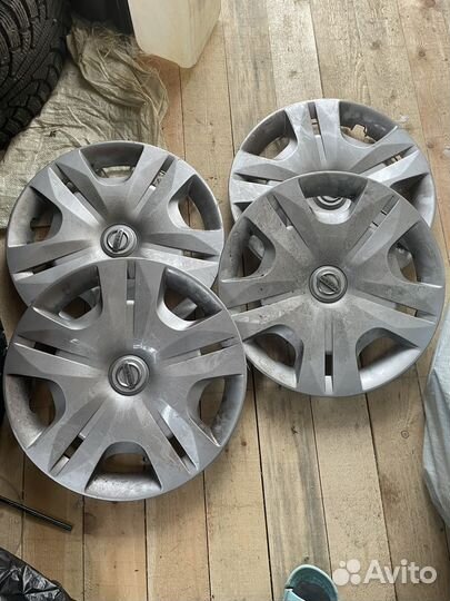 Колпаки оригинал nissan r15