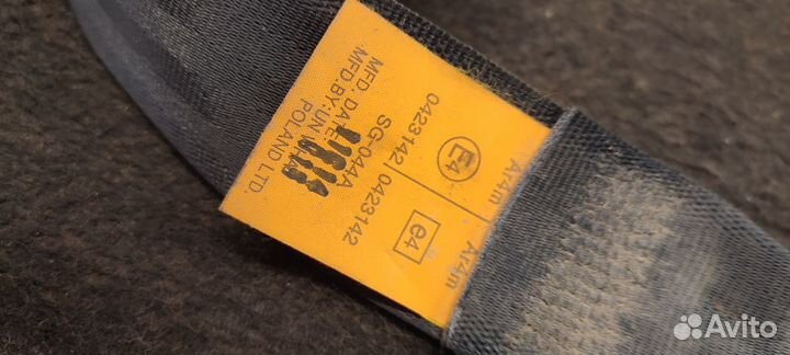 Передний правый ремень Daewoo Nexia