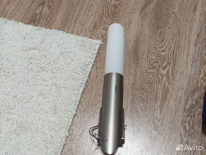 Светильники 2 штуки. Синий и стальной