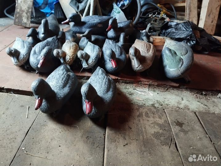 Чучела уток бу