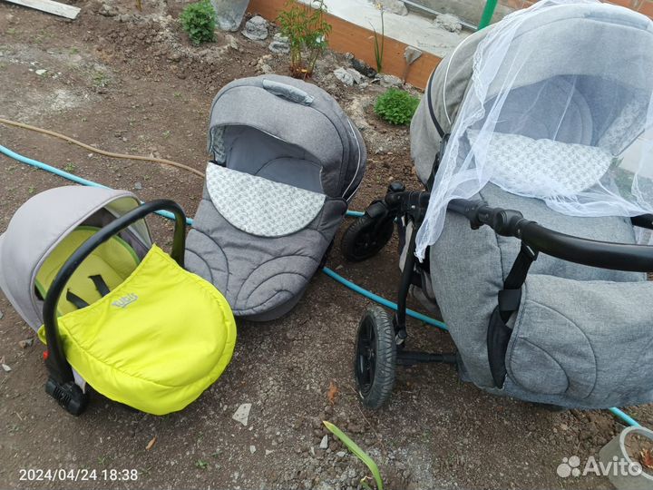 Продается коляска tutis Mimi 3в1