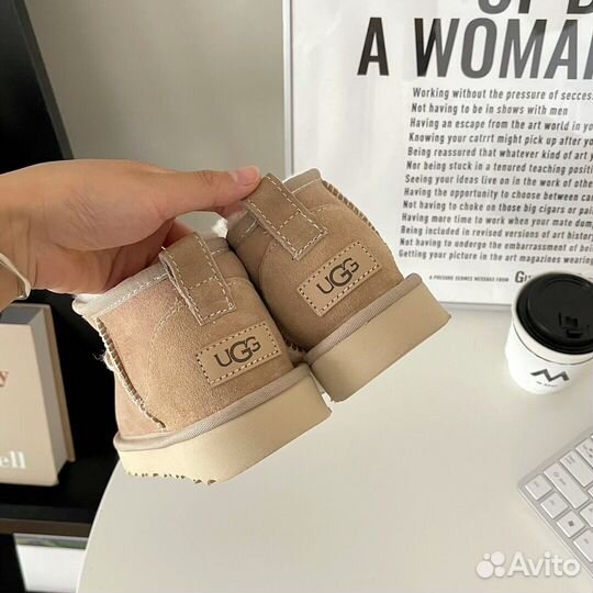 UGG Classic Ultra Mini Sand Угги