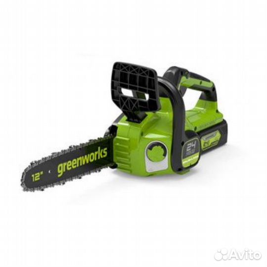 Цепная пила аккумуляторная Greenworks GD24CS30 арт