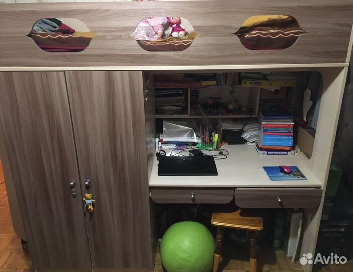 Двухъярусная кровать бу