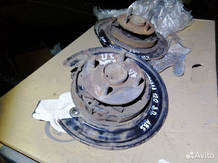 Задние щитки тормозных дисков королла 120