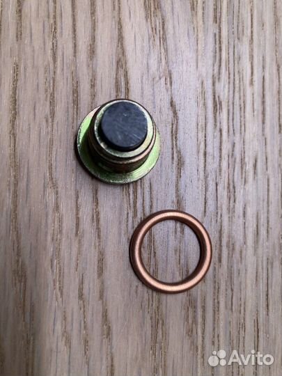 Пробка слива картера резьбовая масляная