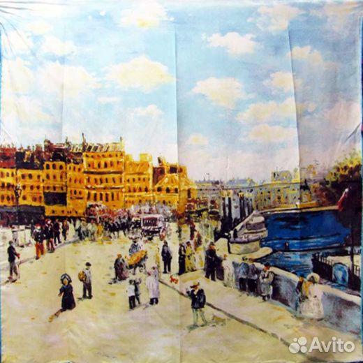 Платки из натурального шёлка, большой ассортимент