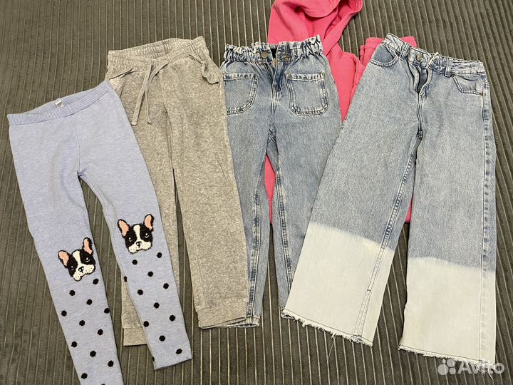 Бронь Вещи пакетом для девочки 122-128