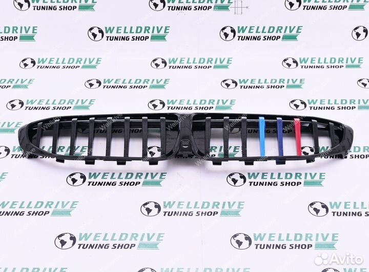 Решетка радиатора BMW 3 G20 pre-lci черная