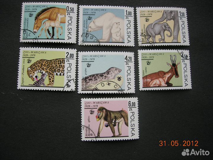 Куба 1978 фауна Африки