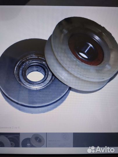 Ролик полиуретановый 70х35x17 v-образный паз