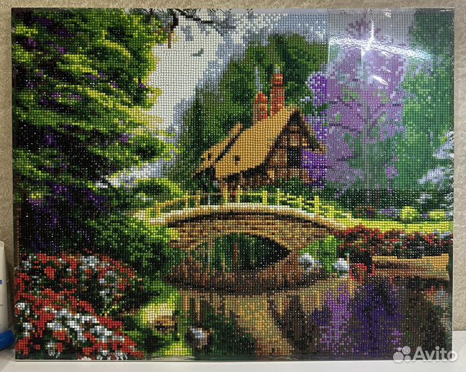 Сборка алмазных картин