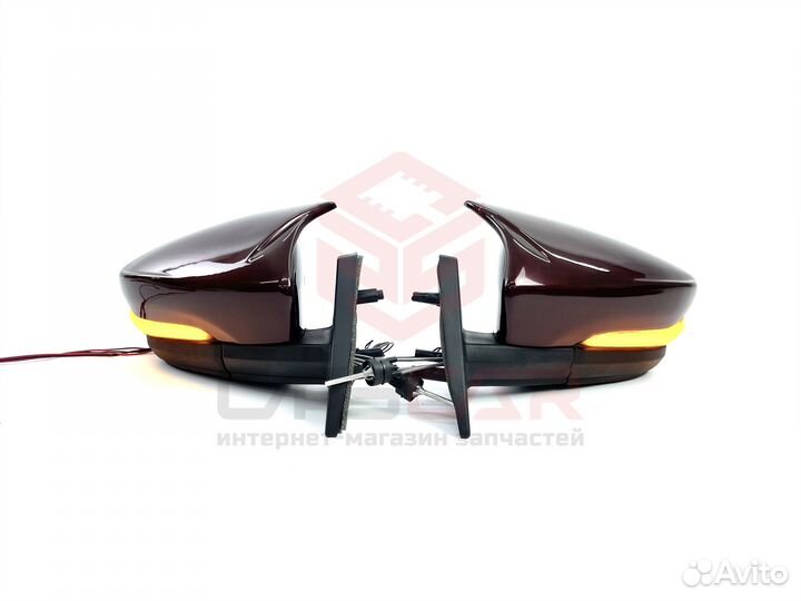 Накладки зеркал Granta в стиле BMW окрашенные