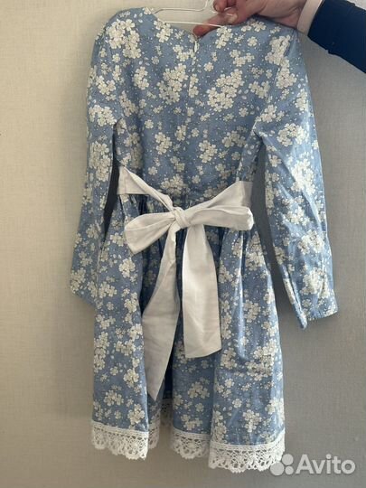 Платье для девочки в винтажном стиле