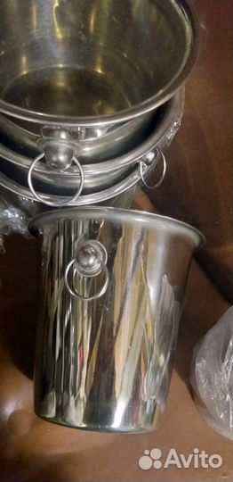 Ведро для шампанского Prohotel 4,4 л, нерж.сталь