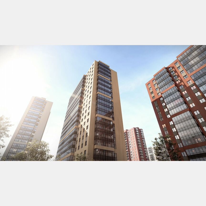 Квартира-студия, 32,9 м², 4/17 эт.