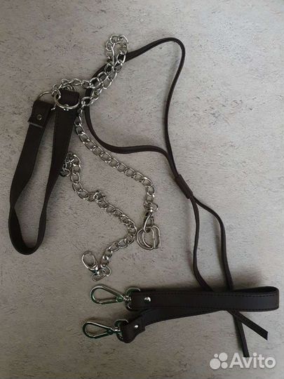 Фурнитура из кожи для сумки торбы для рукоделия ак