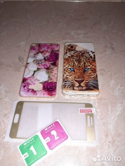 Чехол и стекло для телефона
