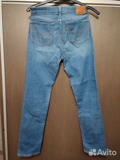 Джинсы женские levis 712 slim. Размер 44-46