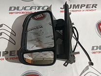 Зеркало левое(датчиком температуры) Citroen Jumper