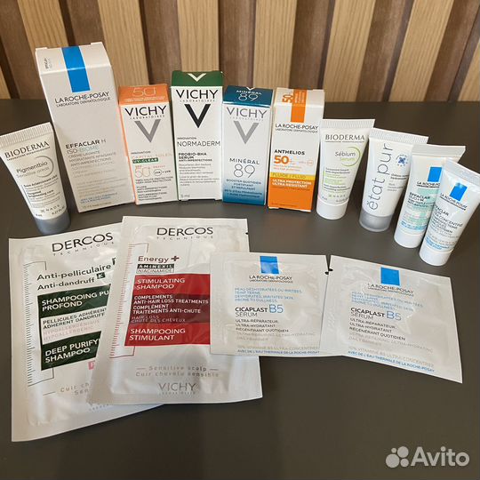 Набор косметики ля роше/биодерма/виши
