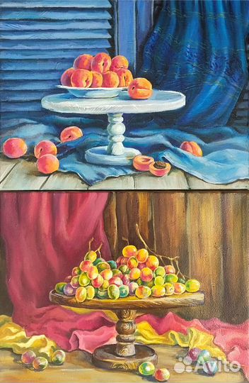 Картины маслом Натюрморт с фруктами