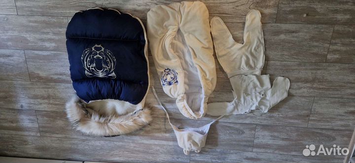 Конверт на выписку для мальчика зимний